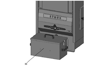 Automatický odvod popela pro kotle D15P, D20P, D30P, D45P