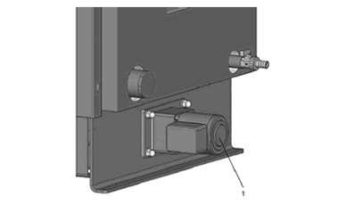 Automatický odvod popela pro kotle D15P, D20P, D30P, D45P